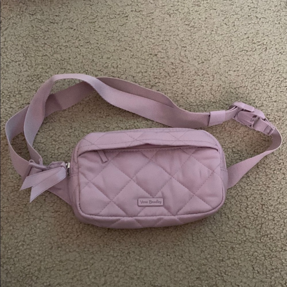 Vera Bradley Quilted Pink Crossbody Bag